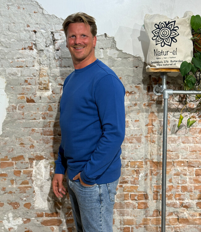 RECOLUTION sweater TAMARILLO LAPIS biologisch katoen