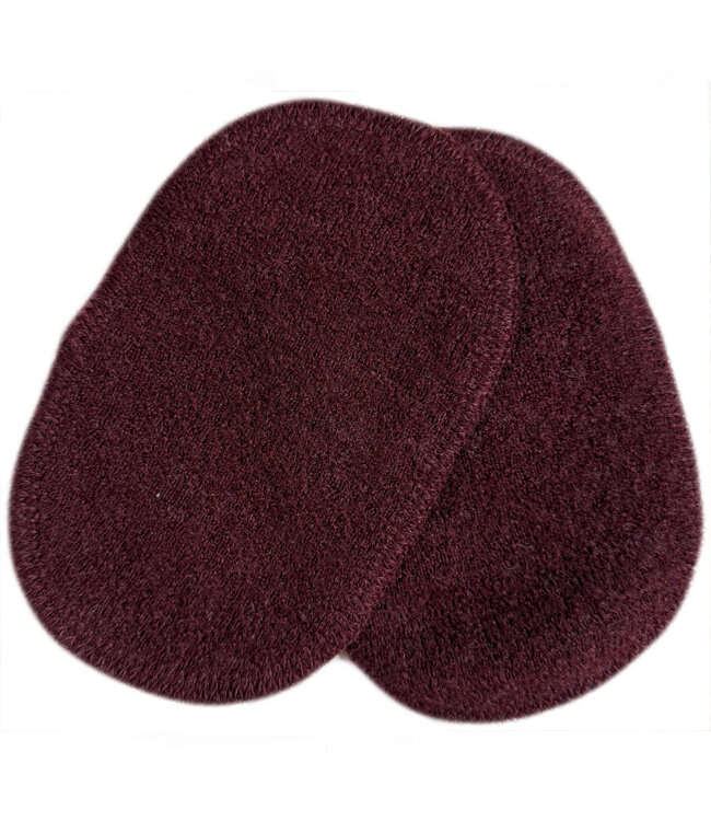 wollen patch voor reparatie van wollen kleding BORDEAUX
