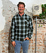 KnowledgeCottonApparel Geruit overhemd flanel JONAS FOREST biologisch katoen KCA