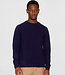 Wollen trui RUUD NAVY 100% biologische lamswol KCA