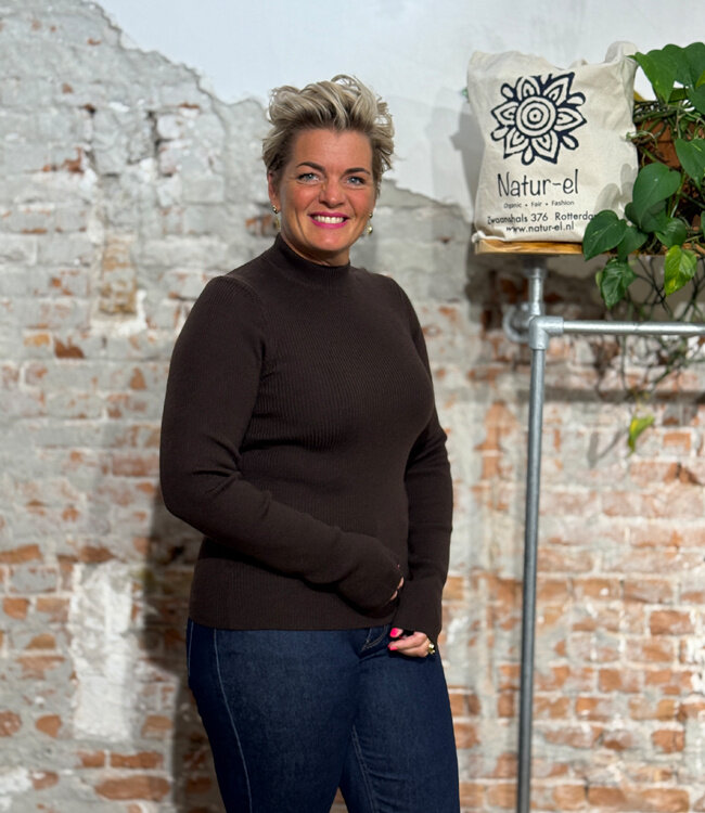 Coltrui ERIN CHOCOLAT 100% biologische merino KCA