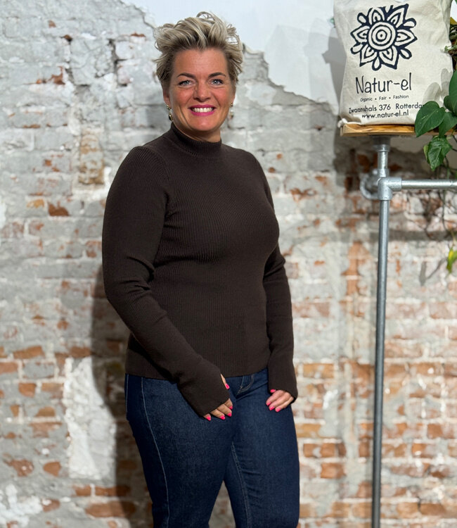 Coltrui ERIN CHOCOLAT 100% biologische merino KCA