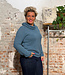 Wollen trui met col van 100% alpaca EVA SEA