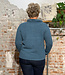 Wollen trui met col van 100% alpaca EVA SEA