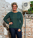 Wollen trui van 100% alpaca CROCO GREEN