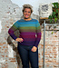 Wollen trui van 100% alpaca RAINBOW