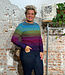 Wollen trui van 100% alpaca RAINBOW