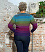 Wollen trui van 100% alpaca RAINBOW