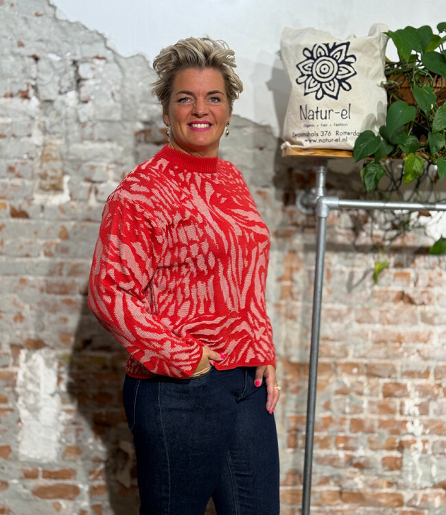 DEDICATED trui LIMHAM ANIMAL van biologisch katoen