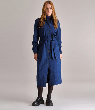 Komodo KOMODO denim jurk HARITI met ceintuur en knopen
