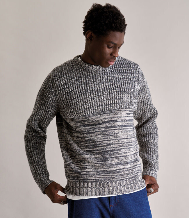 KOMODO gemêleerde wollen trui CALLUM 100% merino