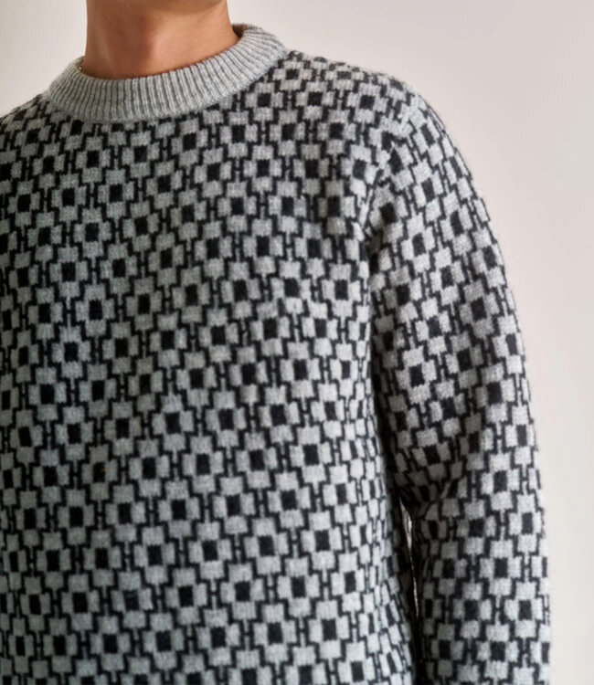 KOMODO wollen heren trui CHAI DIAMOND 100% lamswol