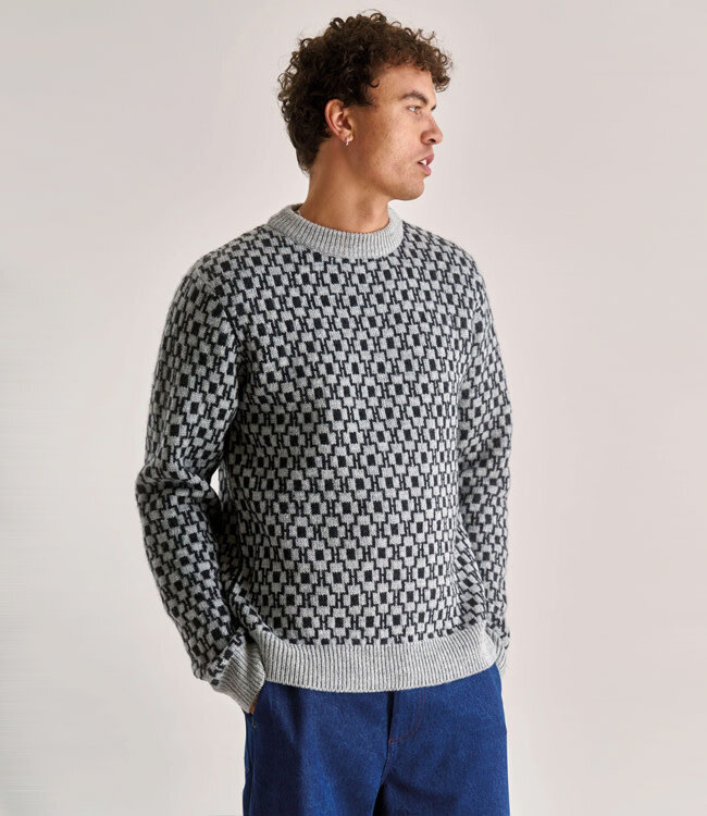 KOMODO wollen heren trui CHAI DIAMOND 100% lamswol