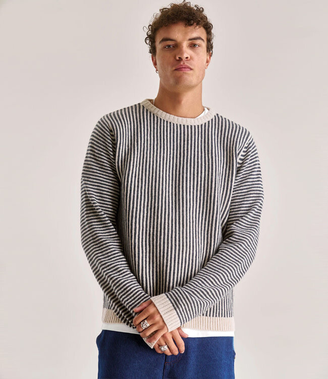 KOMODO wollen trui ARTHUR STRIPES 100% merino