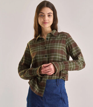 Komodo KOMODO geruite blouse PAGE biologisch katoen flanel