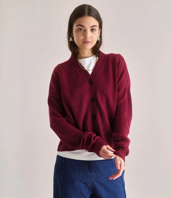 KOMODO wollen vest ISLA WINE 100% merino