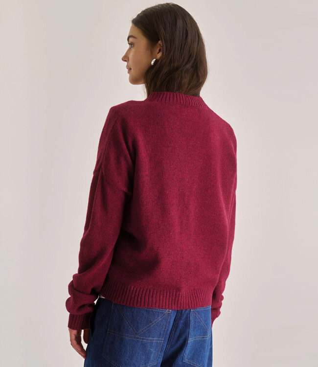 KOMODO wollen vest ISLA WINE 100% merino