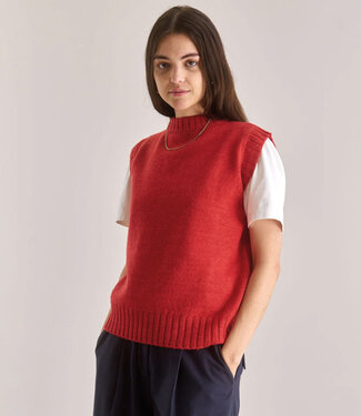 Komodo KOMODO wollen spencer INDI RED 100% lamswol
