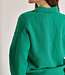 KOMODO wollen v-hals trui CONNY GREEN 100% merino wol