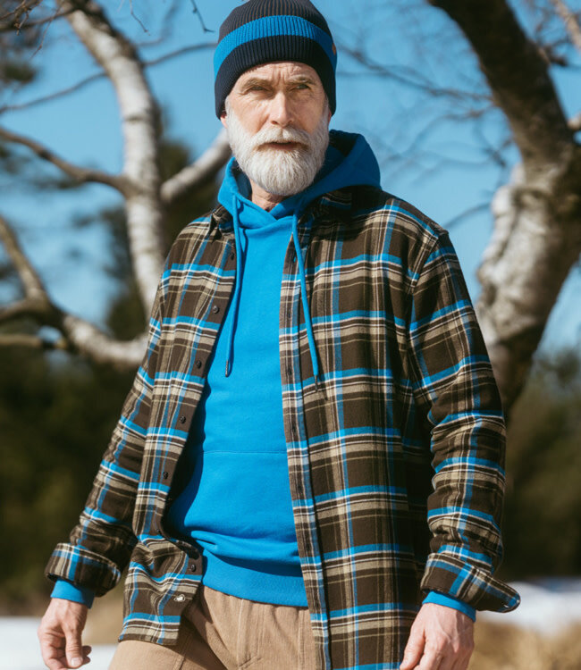 LIVING CRAFTS trui met capuchon HOODIE FJORD biologisch katoen