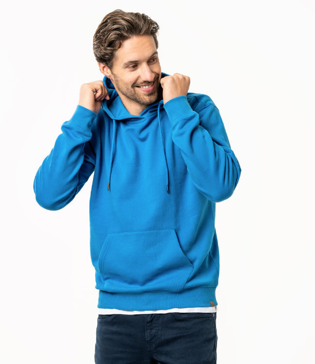LIVING CRAFTS trui met capuchon HOODIE FJORD biologisch katoen