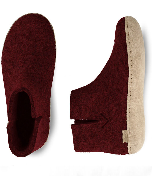 GLERUPS wollen sloffen pantoffels LAARS BIET