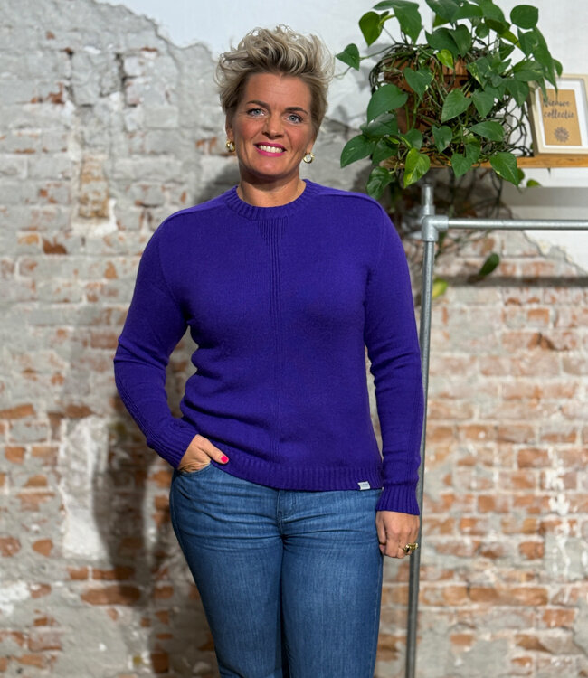 KOMODO wollen trui ALICE VIOLET 100% merino