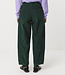 SKFK barrel leg corduroy broek NARKUE GREEN biologisch katoen