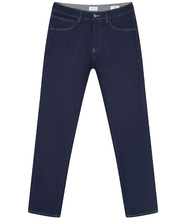DAWN DENIM spijkerbroek DUSK DARK BLUE biologisch katoen