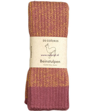 De Colores DE COLORES 100% baby alpaca BEENWARMERS TWO TONE spring