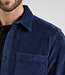DEDICATED corduroy overshirt KIL NAVY biologisch katoen