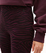 ARMEDANGELS legging FARIBAA ZEBRA BERRY biologisch katoen