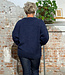 THINKING MU wijde wollen trui LIZA NAVY