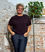 LANIUS spencer HILDA BORDEAUX biologisch katoen en wol