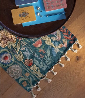 Tranquillo TRANQUILLO klein kleed van katoen NIGHT handmade & fairtrade 90x60 cm