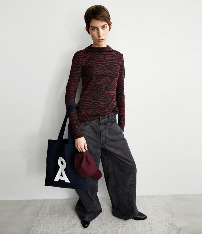 ARMEDANGELS longsleeve CALUNAA BERRY biologisch katoen