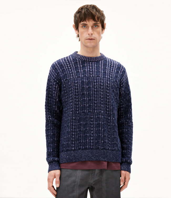 ARMEDANGELS trui DAKAA TWEED biologisch katoen en wol