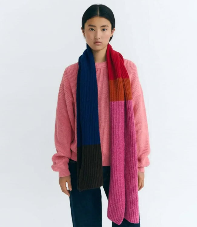 THINKING MU Wollen sjaal shawl 100% merino GHEDE YELLOWSTONE