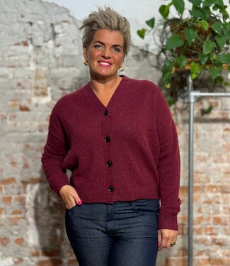 Komodo KOMODO wollen vest ISLA WINE 100% merino