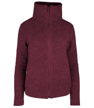 Reiff REIFF wollen Jas vest dames wolfleece CHERRY