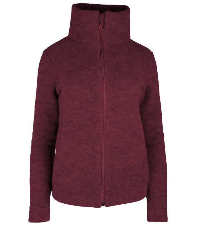 REIFF wollen Jas vest dames wolfleece CHERRY