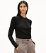ARMEDANGELS wollen polo trui MAARGO BLACK merino