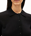 ARMEDANGELS wollen polo trui MAARGO BLACK merino