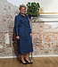 KOMODO denim jurk HARITI met ceintuur en knopen
