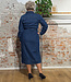 KOMODO denim jurk HARITI met ceintuur en knopen