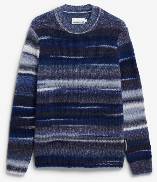 ARMEDANGELS wollen trui OTTAA NAVY biologische wol