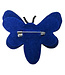 FAIRTRADE broche DRAGONFLY met pailetten en kralen