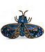 FAIRTRADE broche BEETLE met pailetten en kralen