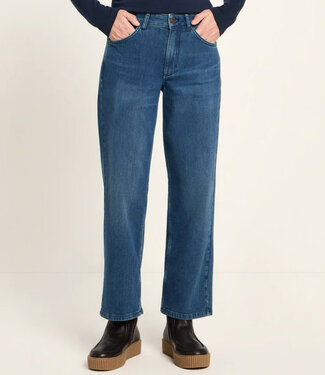 Lanius LANIUS mid waist relaxed jeans GOIA DARK DENIM biologisch katoen