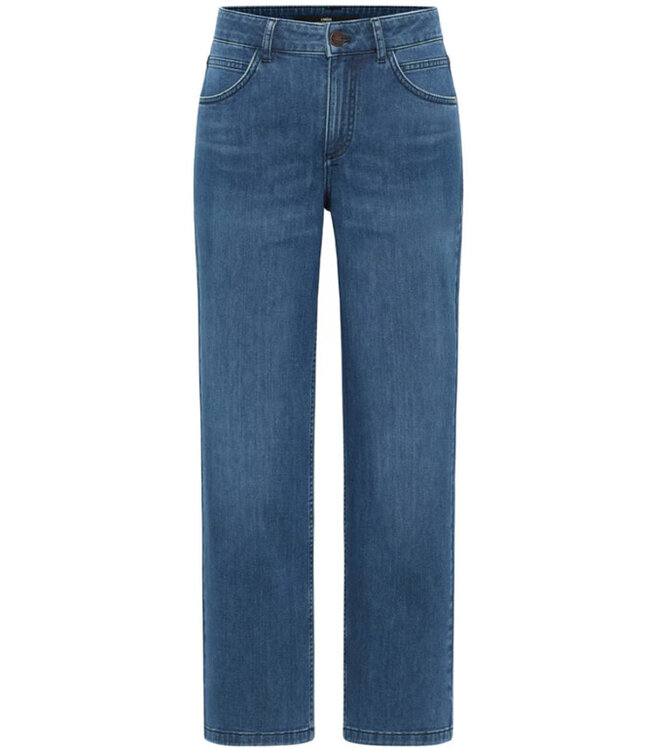 LANIUS mid waist relaxed jeans GOIA DARK DENIM biologisch katoen
